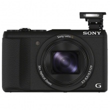 索尼（SONY） DSC-HX60 數碼相機 黑色（2040萬有效像素 30倍光學變焦 24mm廣角 Wi-Fi遙控拍攝）