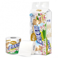 衛生紙 心相印衛生紙 柔膚系列 3層180g卷紙*10粒 10粒/包