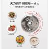 喜萊盛商用燃氣灶臺廣式天然氣液化氣猛火灶燃油款 食堂煤氣灶加厚不銹鋼1.3mm單頭單尾工程款XLS-GCK1