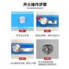 喜萊盛商用燃氣灶臺廣式天然氣液化氣猛火灶燃油款 食堂煤氣灶加厚不銹鋼1.3mm單頭單尾工程款XLS-GCK1