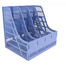 得力9848Z四聯(lián)文件筐（藍色）